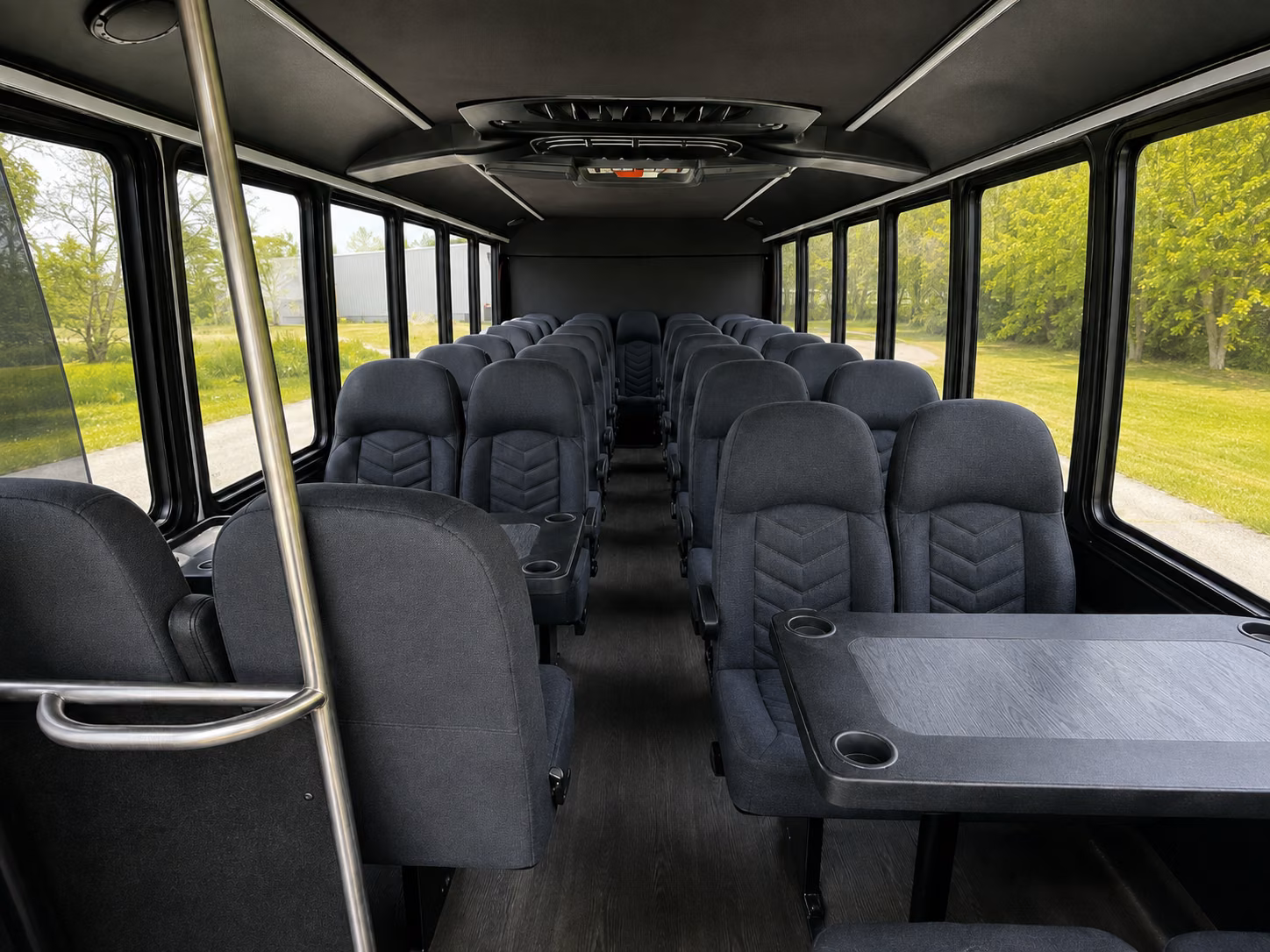 airport transfer buses for wedding guests flying into casper