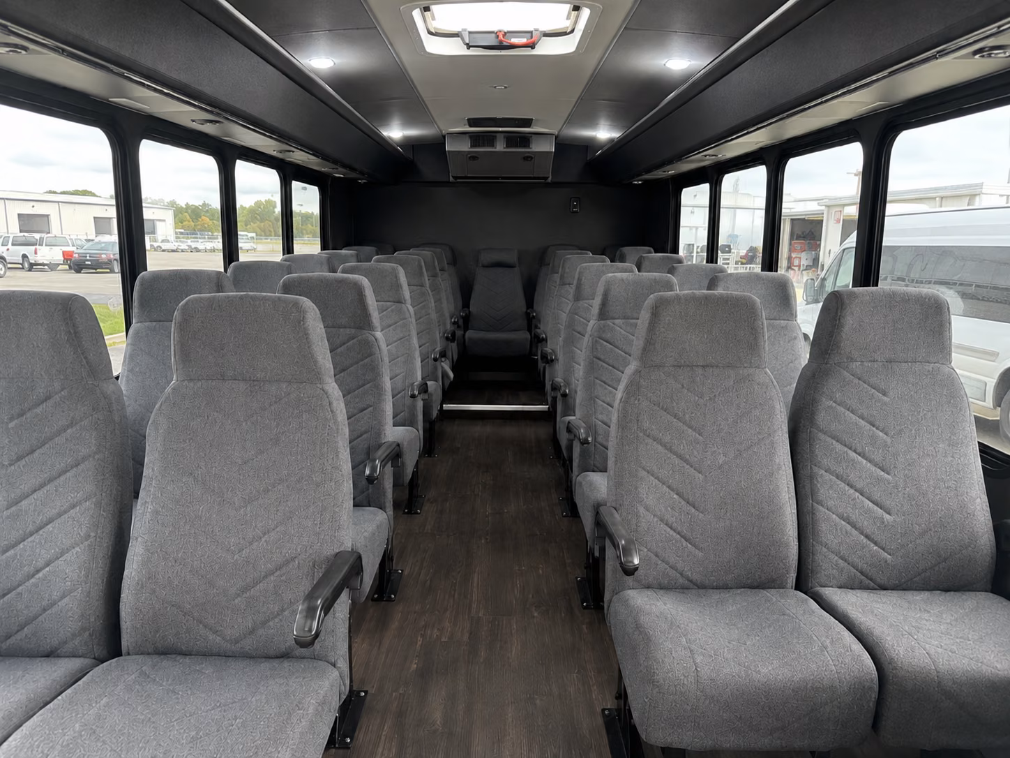 casper 15 passenger minibus interior