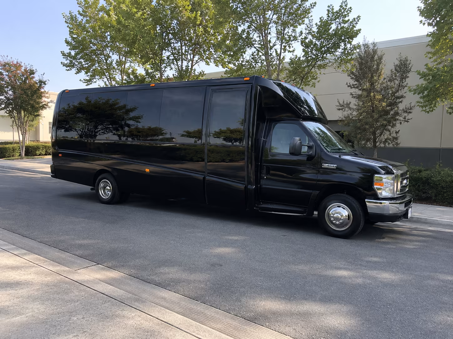 casper party bus booking step 1