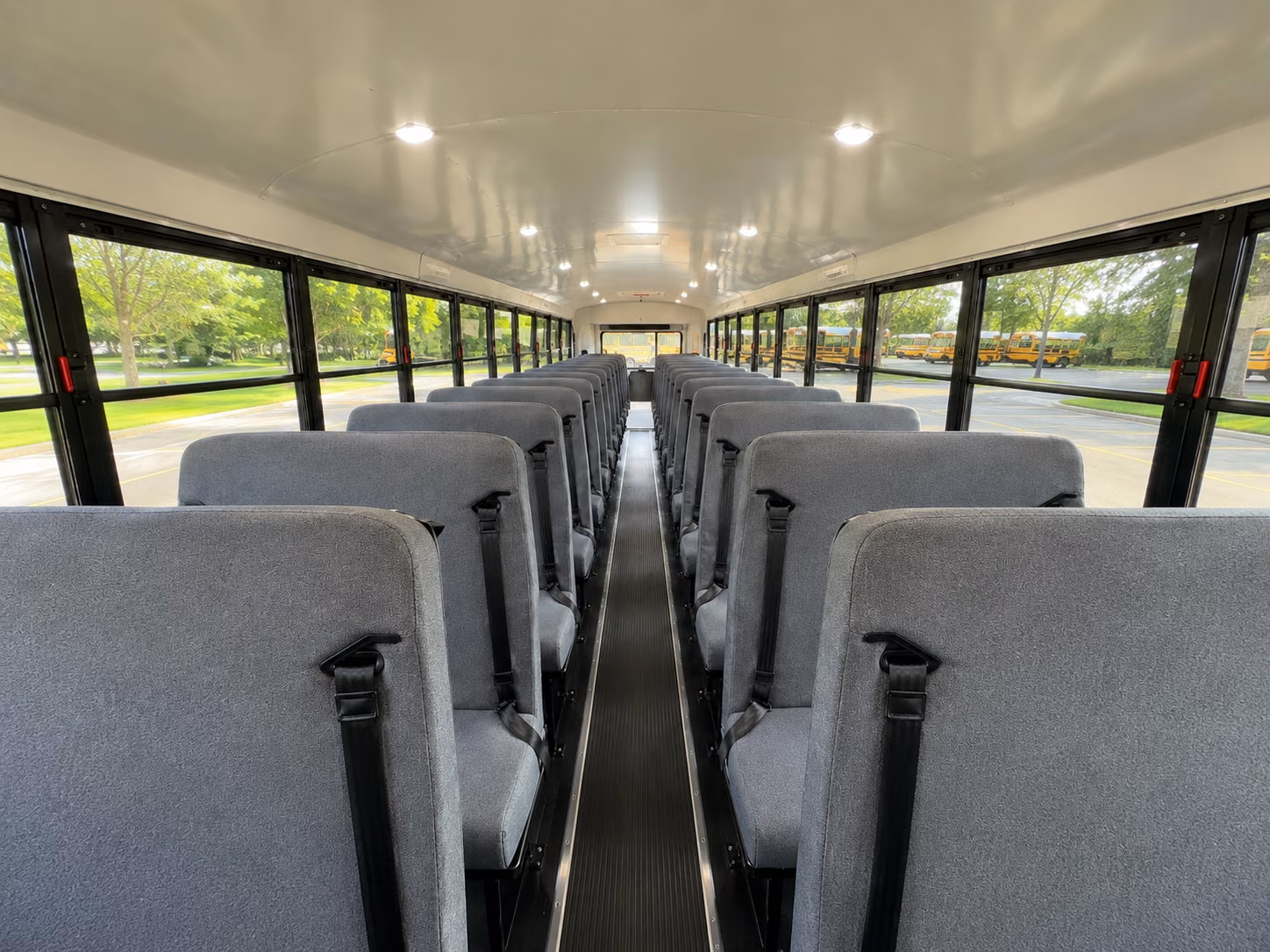 casper school bus inside