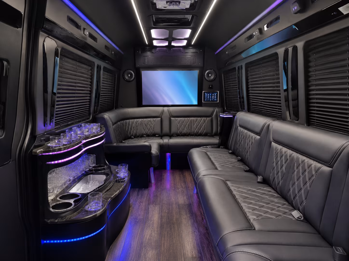 casper sprinter limousine interior