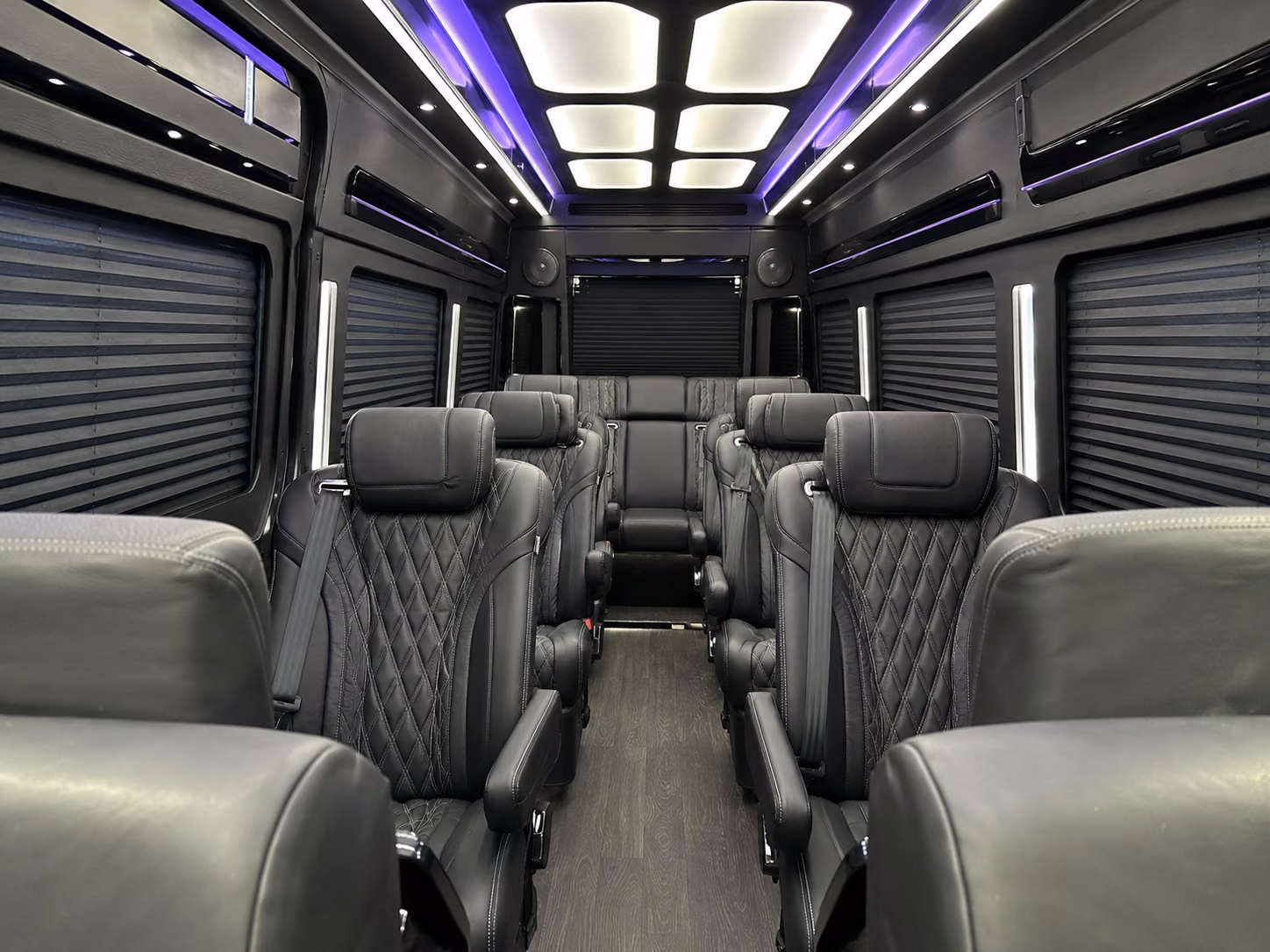 casper sprinter van with driver inside