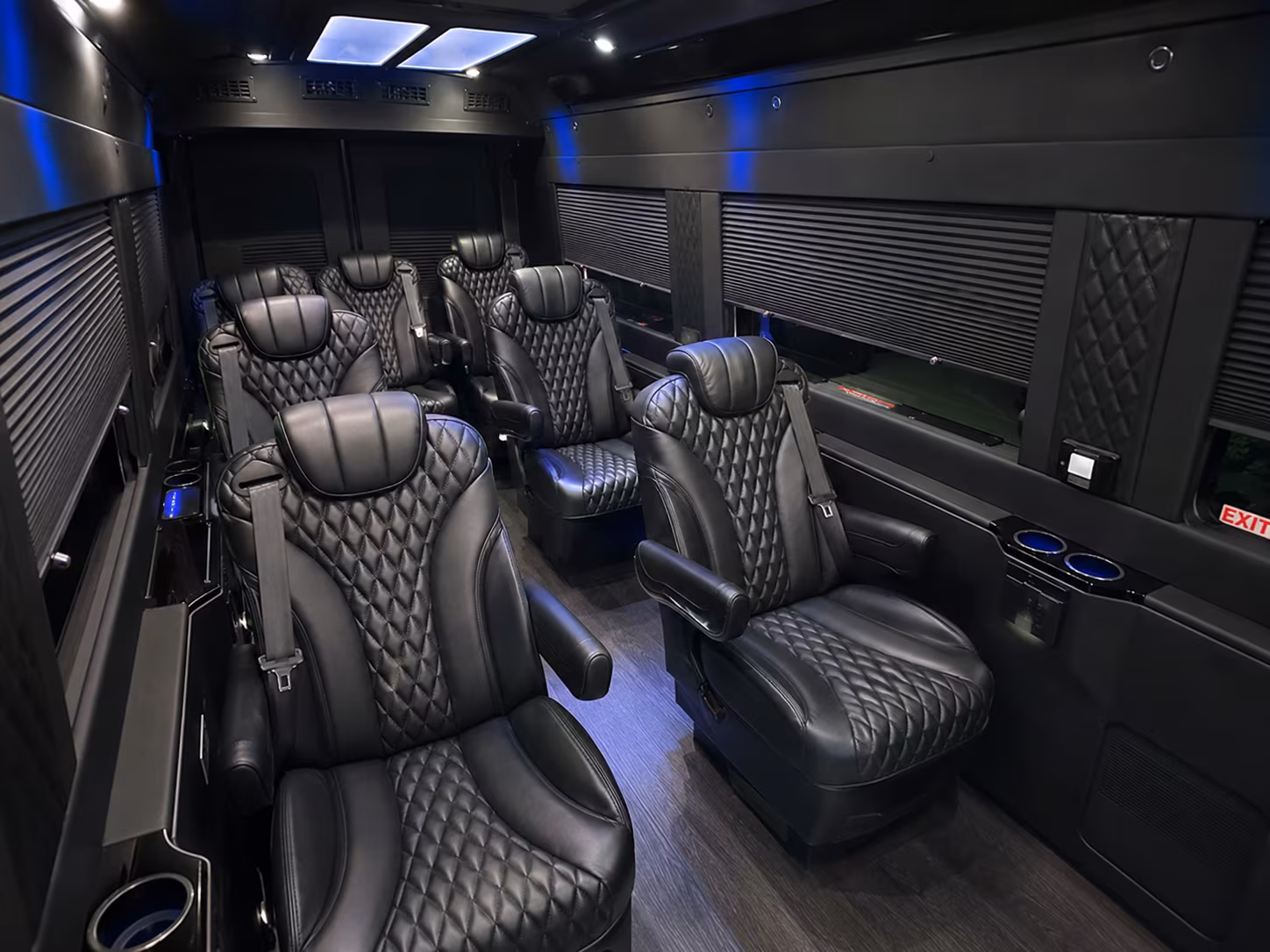 casper sprinter van with driver interior