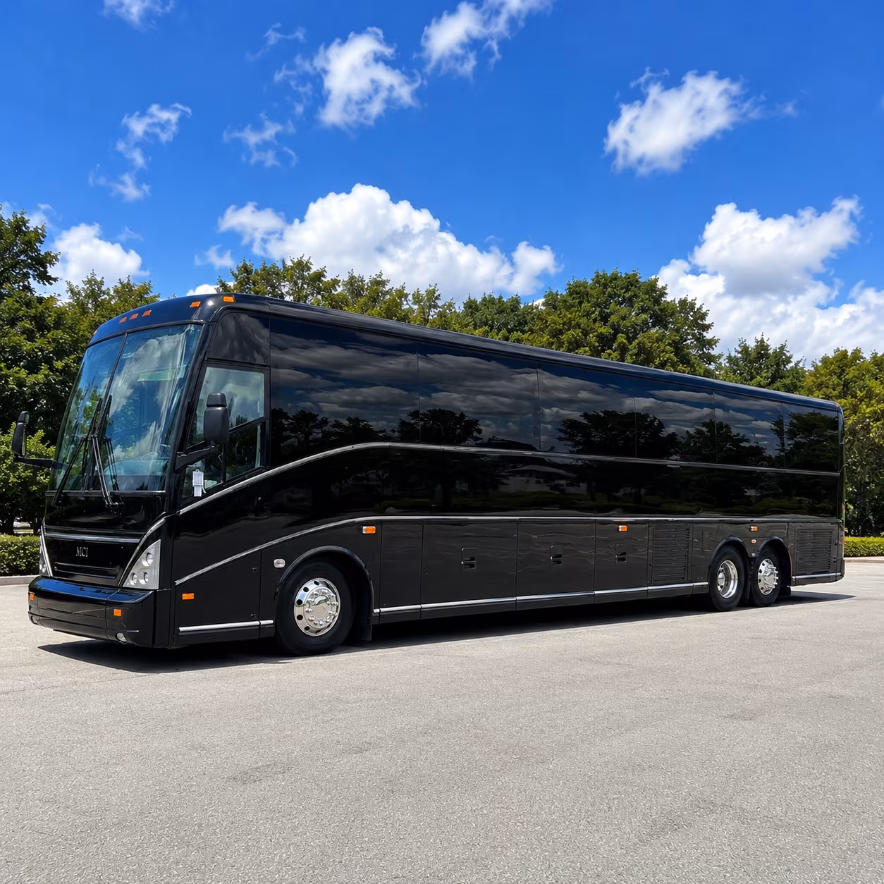 charter bus rentals for casper area national guard units and armory movements