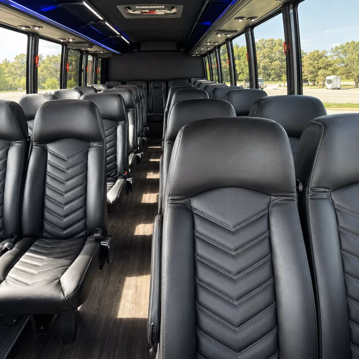 charter buses for casper corporate wine and brewery events
