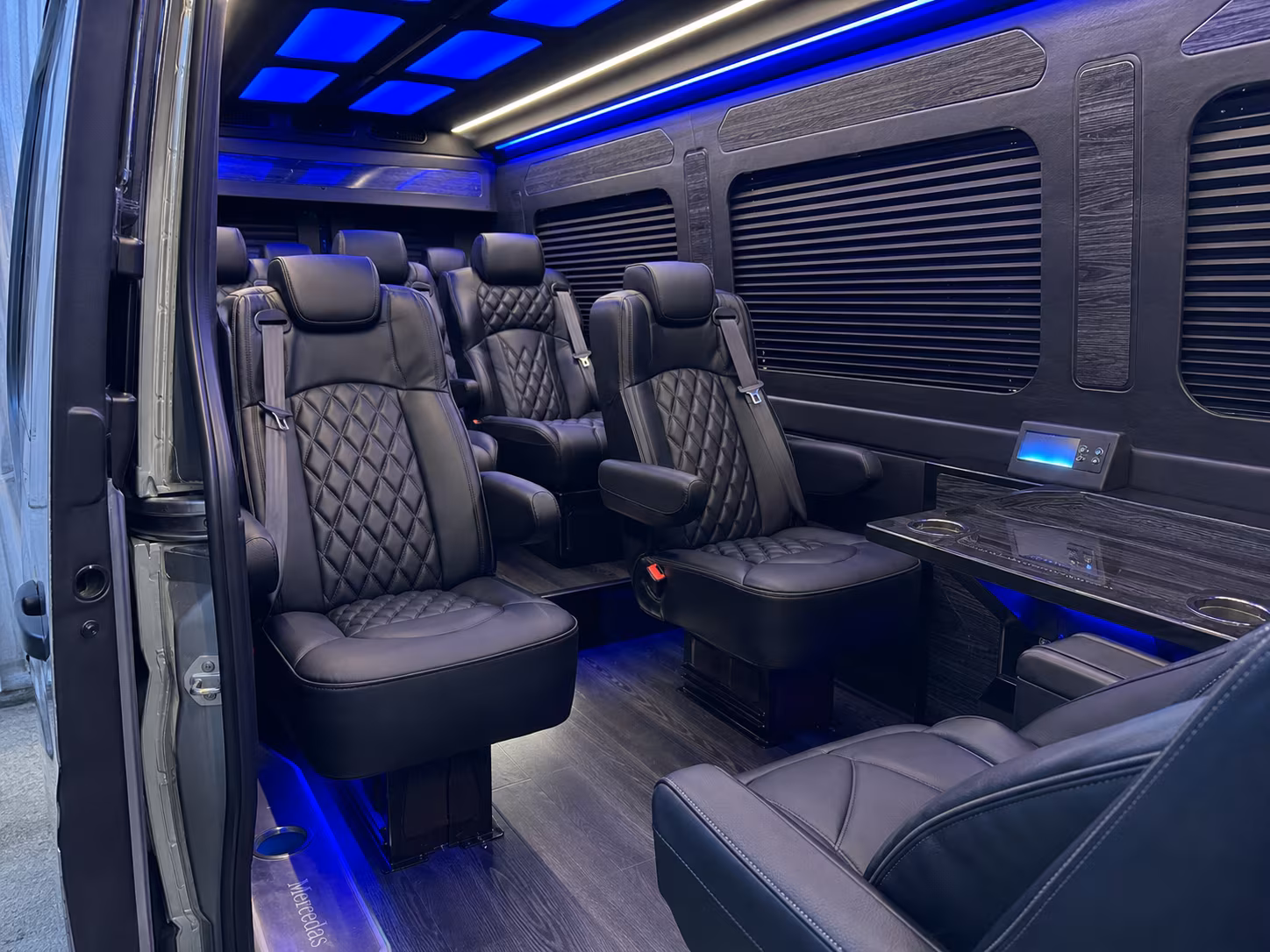 sprinter van transportation for groups and events across casper
